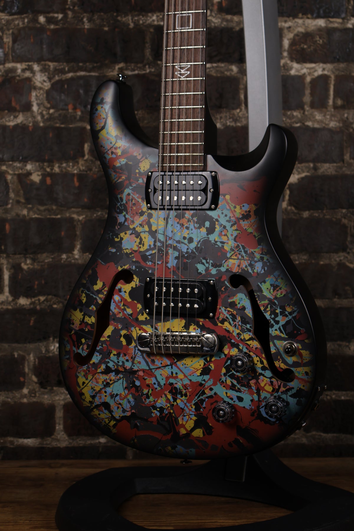 PRS SE Ed Sheeran Hollowbody I Piezo Baritone Electric Guitar - Cosmic Splash