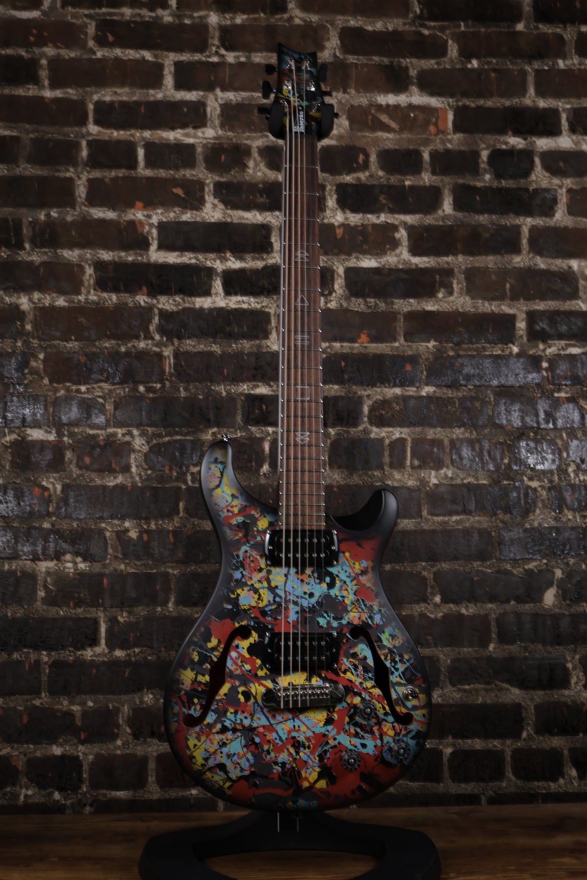 PRS SE Ed Sheeran Hollowbody I Piezo Baritone Electric Guitar - Cosmic Splash