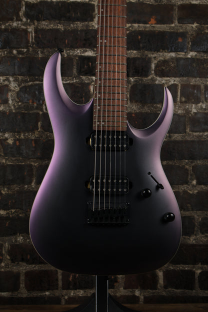 Ibanez RGA Standard RGA742EX 7-String Electric Guitar - Black Aurora Burst Matte