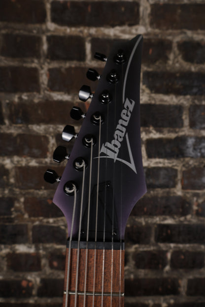 Ibanez RGA Standard RGA742EX 7-String Electric Guitar - Black Aurora Burst Matte