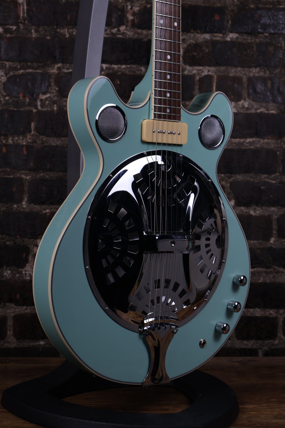 Eastman Delta 6 Electric Resonator Guitar- Sea Foam Green (USED) 2010 - 2020