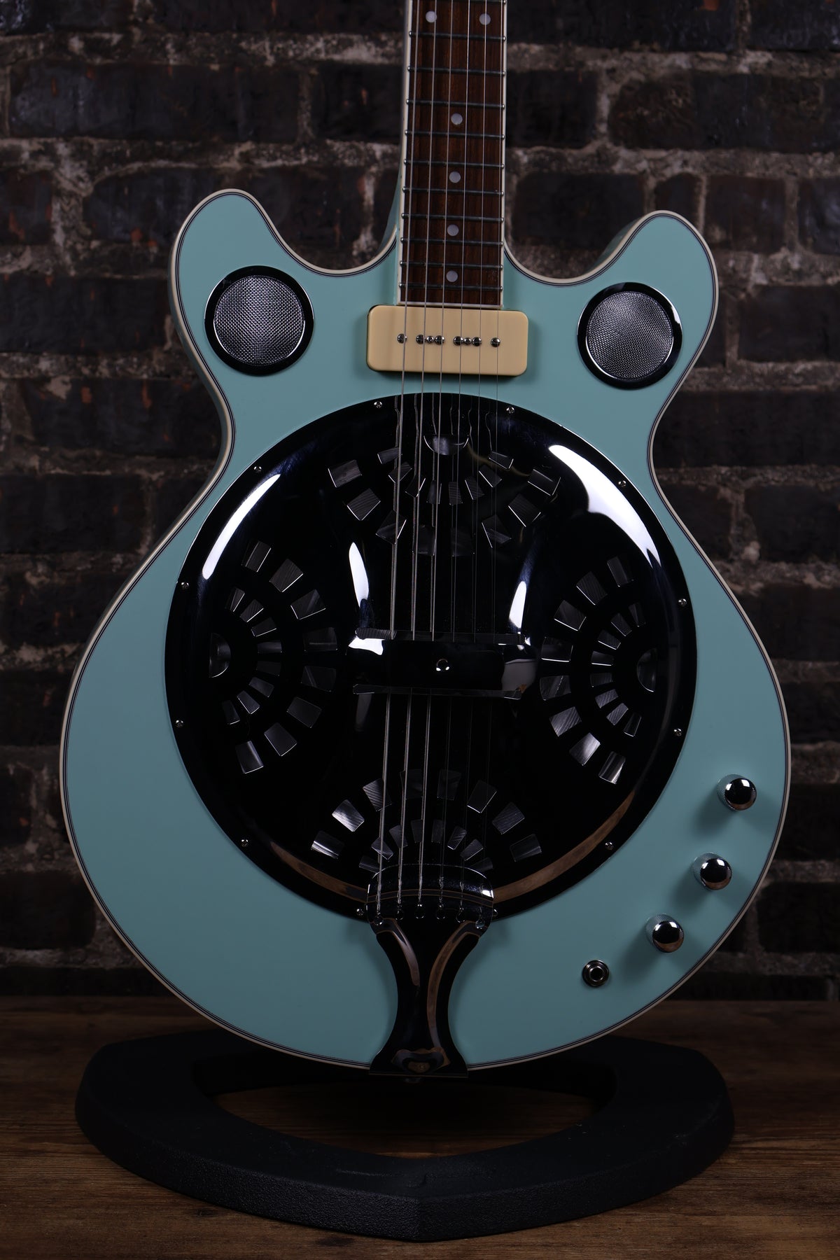 Eastman Delta 6 Electric Resonator Guitar- Sea Foam Green (USED) 2010 - 2020