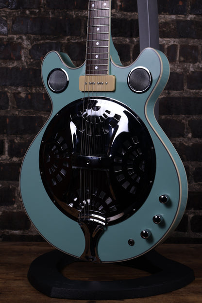 Eastman Delta 6 Electric Resonator Guitar- Sea Foam Green (USED) 2010 - 2020