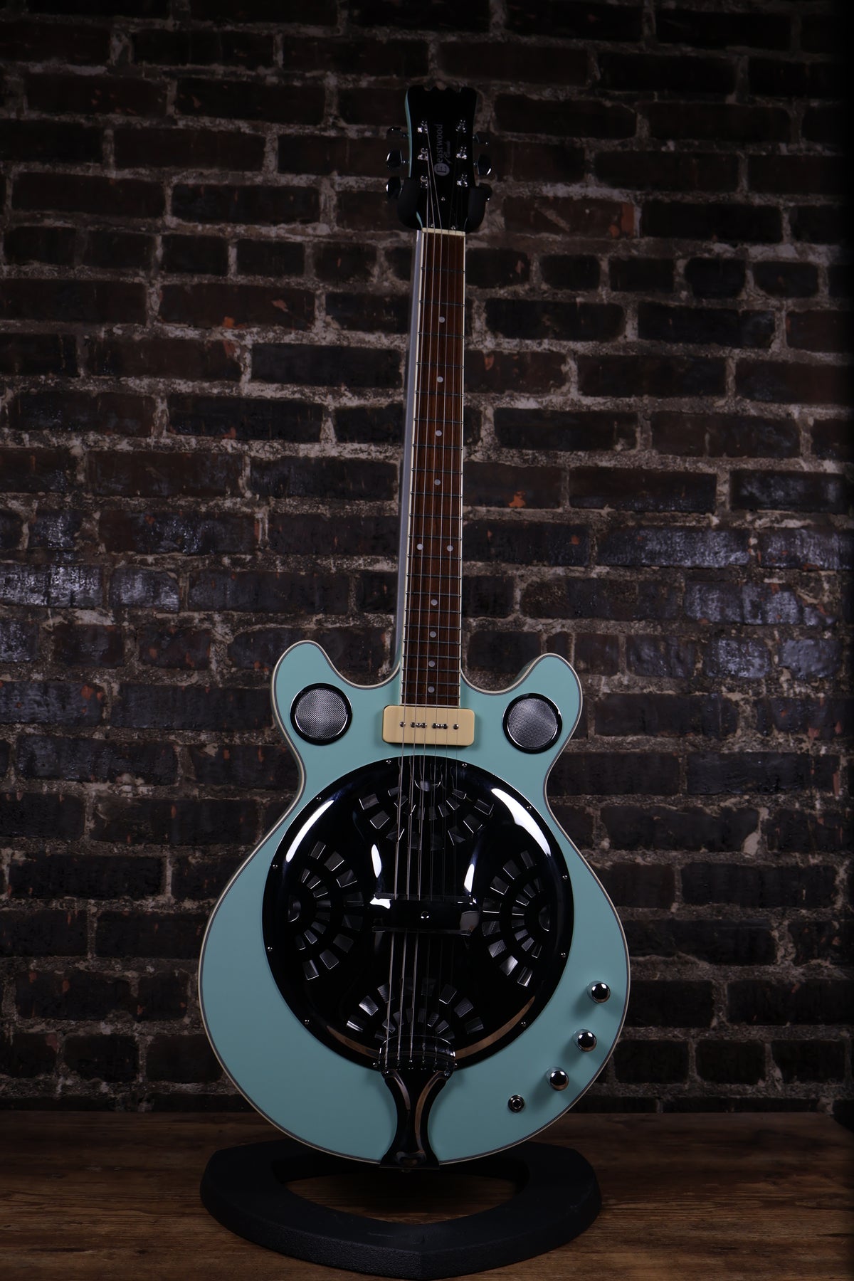 Eastman Delta 6 Electric Resonator Guitar- Sea Foam Green (USED) 2010 - 2020