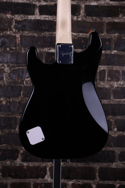 Squier Mini Stratocaster Electric Guitar - Black with Laurel Fingerboard