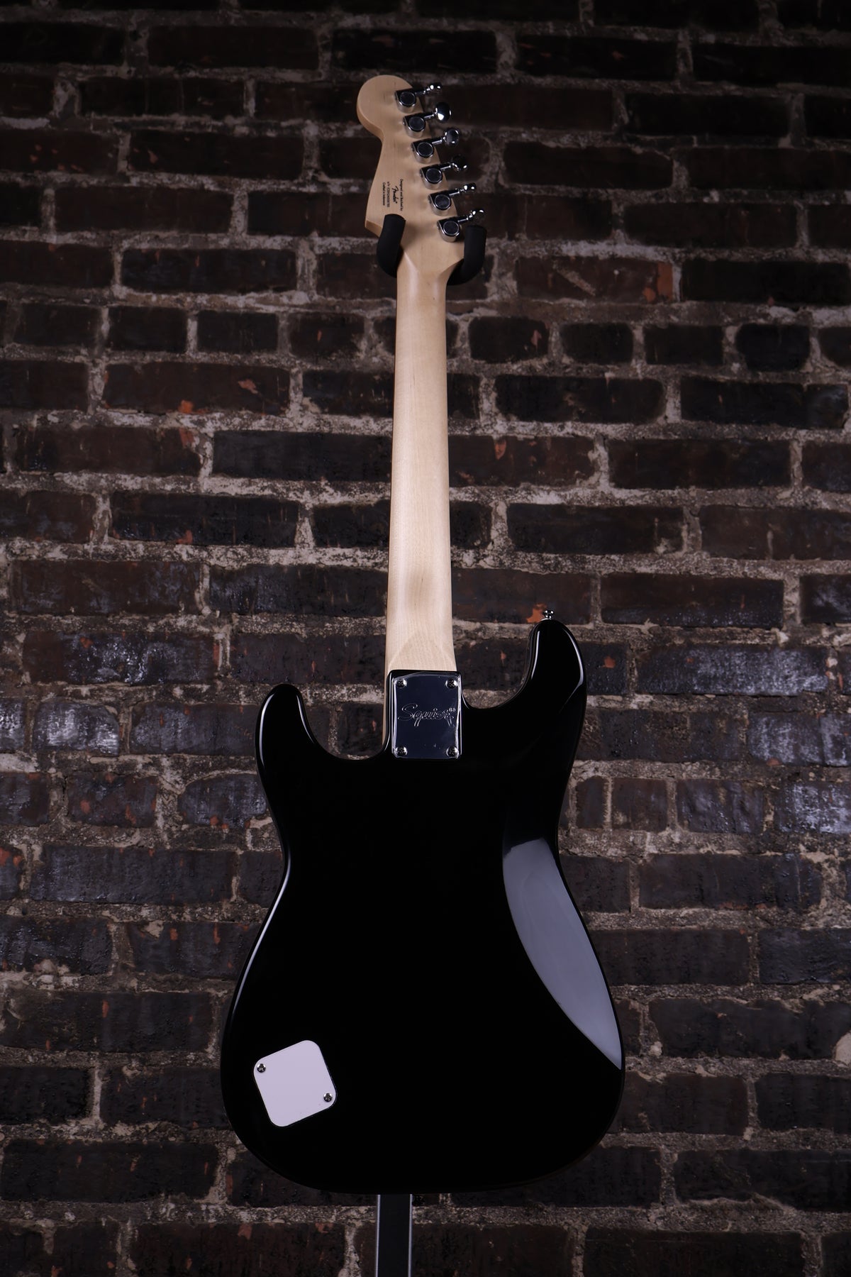 Squier Mini Stratocaster Electric Guitar - Black with Laurel Fingerboard