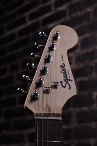 Squier Mini Stratocaster Electric Guitar - Black with Laurel Fingerboard