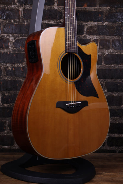 Yamaha A1M Acoustic-electric Guitar - Vintage Natural