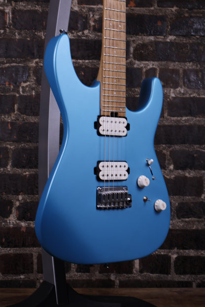 Charvel Pro-Mod DK24 HH 2PT CM Electric Guitar Matte Blue Frost