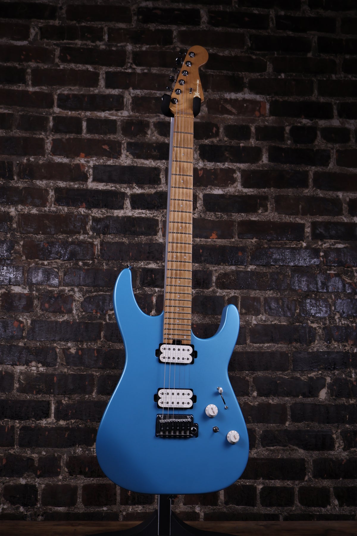 Charvel Pro-Mod DK24 HH 2PT CM Electric Guitar Matte Blue Frost