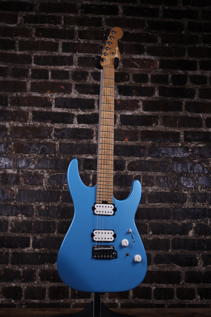 Charvel Pro-Mod DK24 HH 2PT CM Electric Guitar Matte Blue Frost