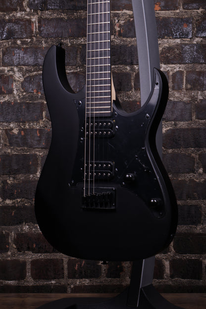 Ibanez Gio GRGR131EX Electric Guitar - Black Flat