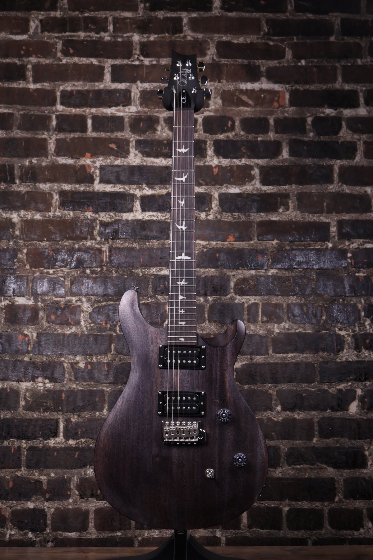 PRS SE CE24 Standard Stoptail Satin Electric Guitar - Charcoal