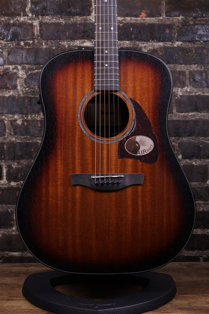 Ibanez AAD54E Advanced Dreadnought Acoustic-Electric Guitar - Open Pore Mahogany Sunburst