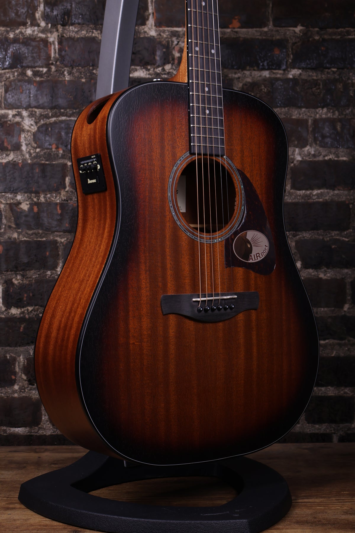 Ibanez AAD54E Advanced Dreadnought Acoustic-Electric Guitar - Open Pore Mahogany Sunburst