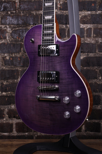 Epiphone Les Paul Modern Figured Electric Guitar Purple Burst