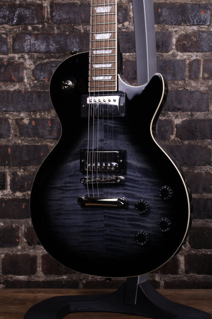 Epiphone Les Paul Tribute Plus Electric Guitar - Transparent Ebony
