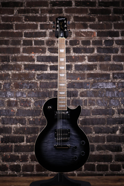 Epiphone Les Paul Tribute Plus Electric Guitar - Transparent Ebony