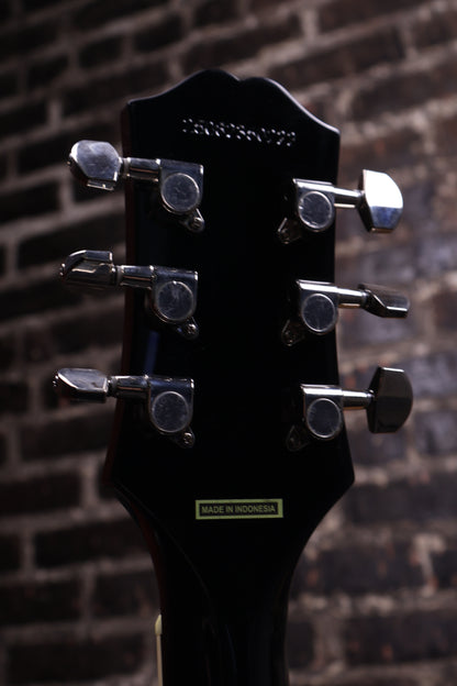 Epiphone Les Paul Tribute Plus Electric Guitar - Transparent Ebony
