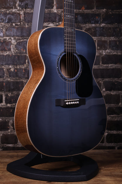 Martin CEO-11 0000 Grand Auditorium Acoustic-Electric Guitar - New Horizons Blue Burst