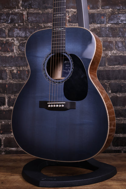 Martin CEO-11 0000 Grand Auditorium Acoustic-Electric Guitar - New Horizons Blue Burst