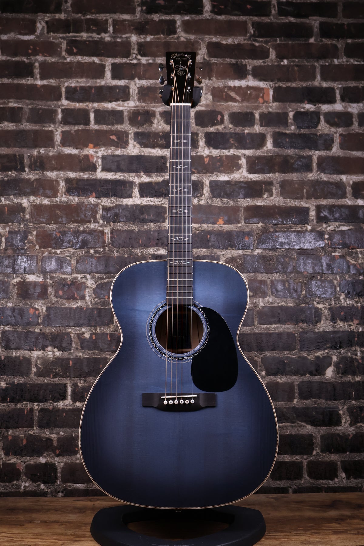 Martin CEO-11 0000 Grand Auditorium Acoustic-Electric Guitar - New Horizons Blue Burst