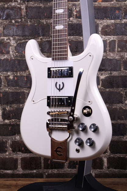 Epiphone Crestwood Custom (Tremotone) Electric Guitar - Polaris White (B-Stock)