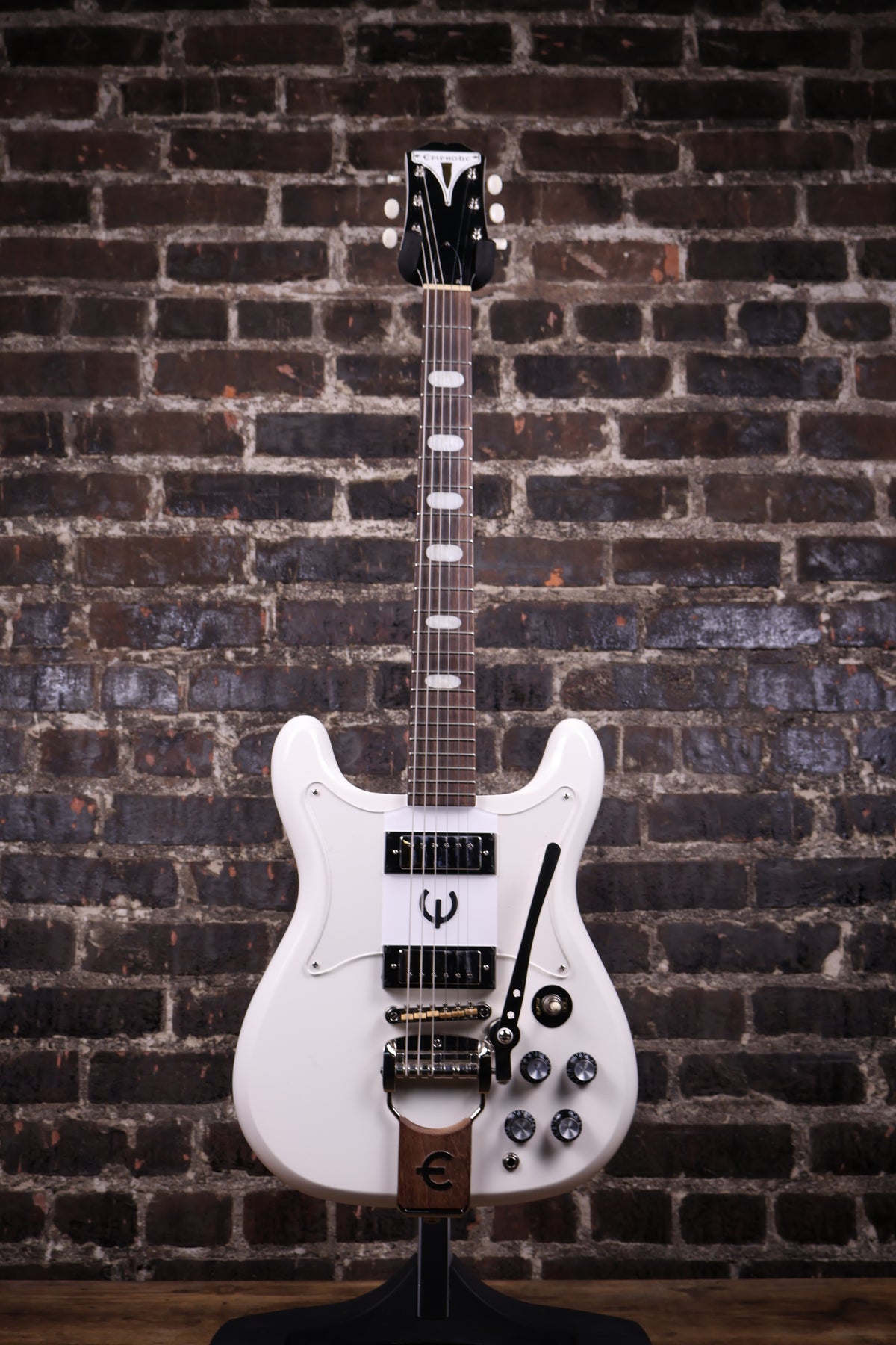 Epiphone Crestwood Custom (Tremotone) Electric Guitar - Polaris White (B-Stock)