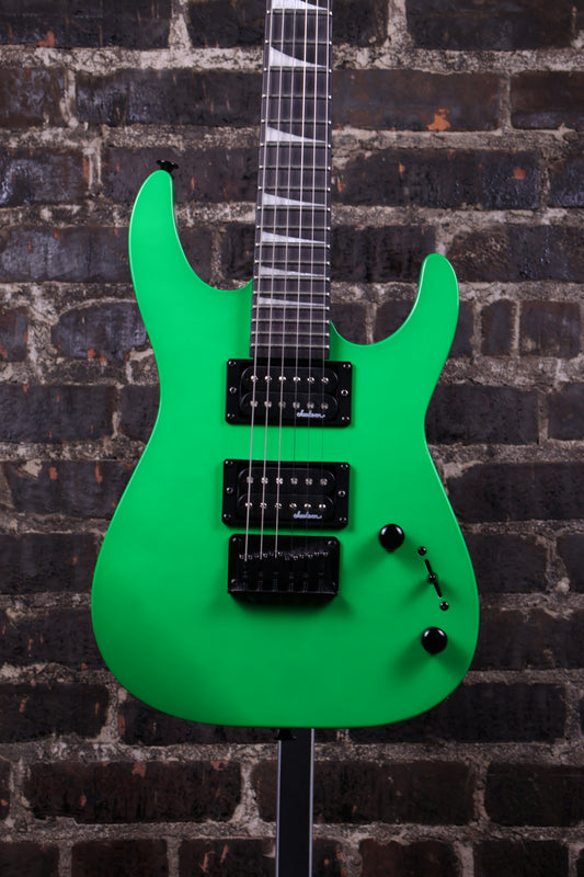 Jackson JS1X Minion Neon Green Solid Body Electric Guitar (USED)