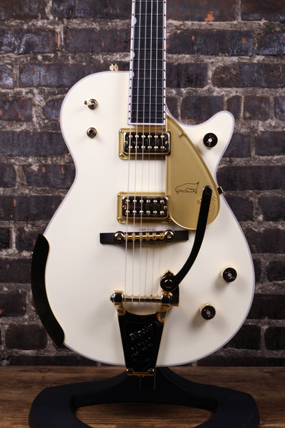 Gretsch G6134T-58 Vintage Select '58 Penguin With Bigsby Hollowbody Electric Guitar White (USED)