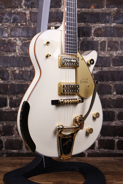 Gretsch G6134T-58 Vintage Select '58 Penguin With Bigsby Hollowbody Electric Guitar White (USED)