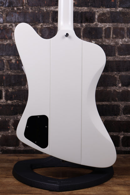 Epiphone 1963 Firebird V Reissue With Maestro Vibrola Electric Guitar Polaris White (USED)