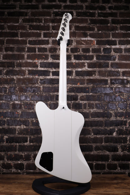 Epiphone 1963 Firebird V Reissue With Maestro Vibrola Electric Guitar Polaris White (USED)