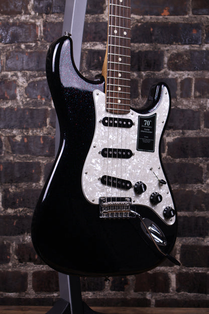 Fender 70th Anniversary Player Series Stratocaster, Rosewood Fingerboard - Nebula Noir