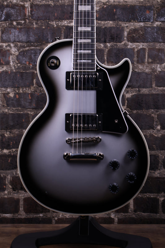 Epiphone Les Paul Custom Limited-Edition Electric Guitar - Silver Burst (USED)