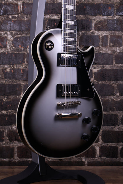 Epiphone Les Paul Custom Limited-Edition Electric Guitar - Silver Burst (USED)