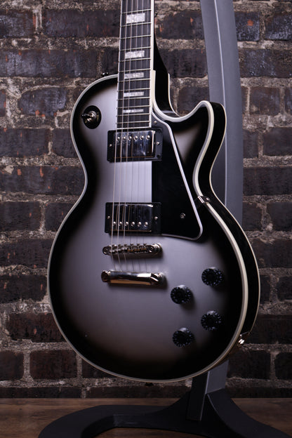 Epiphone Les Paul Custom Limited-Edition Electric Guitar - Silver Burst (USED)