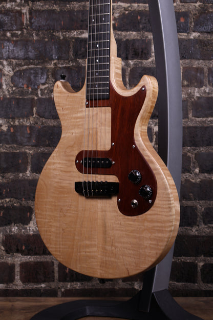 Gentner DGMMFM1 Custom Single PU Double Cut Flame Maple Electric Guitar (USED)