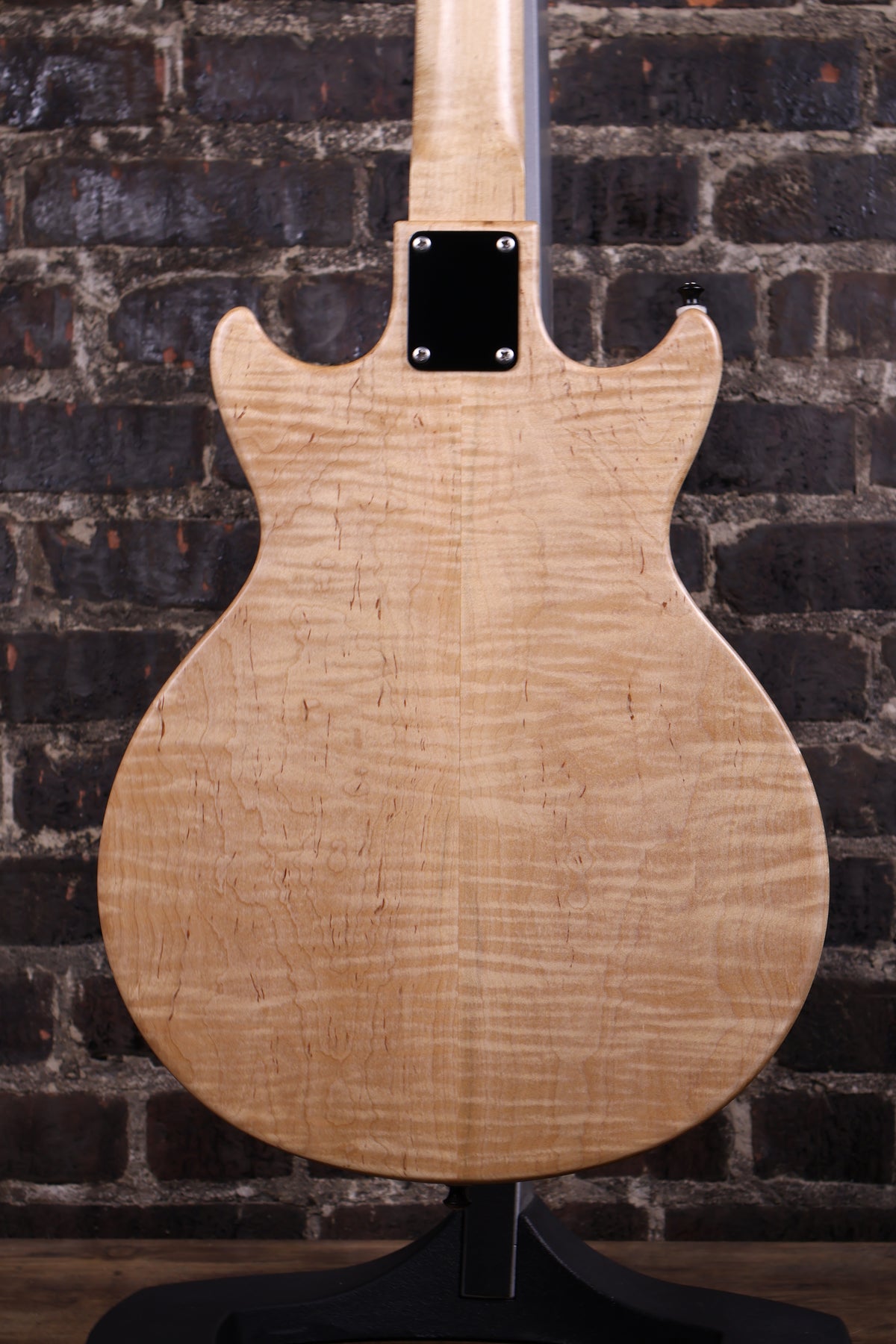 Gentner DGMMFM1 Custom Single PU Double Cut Flame Maple Electric Guitar (USED)