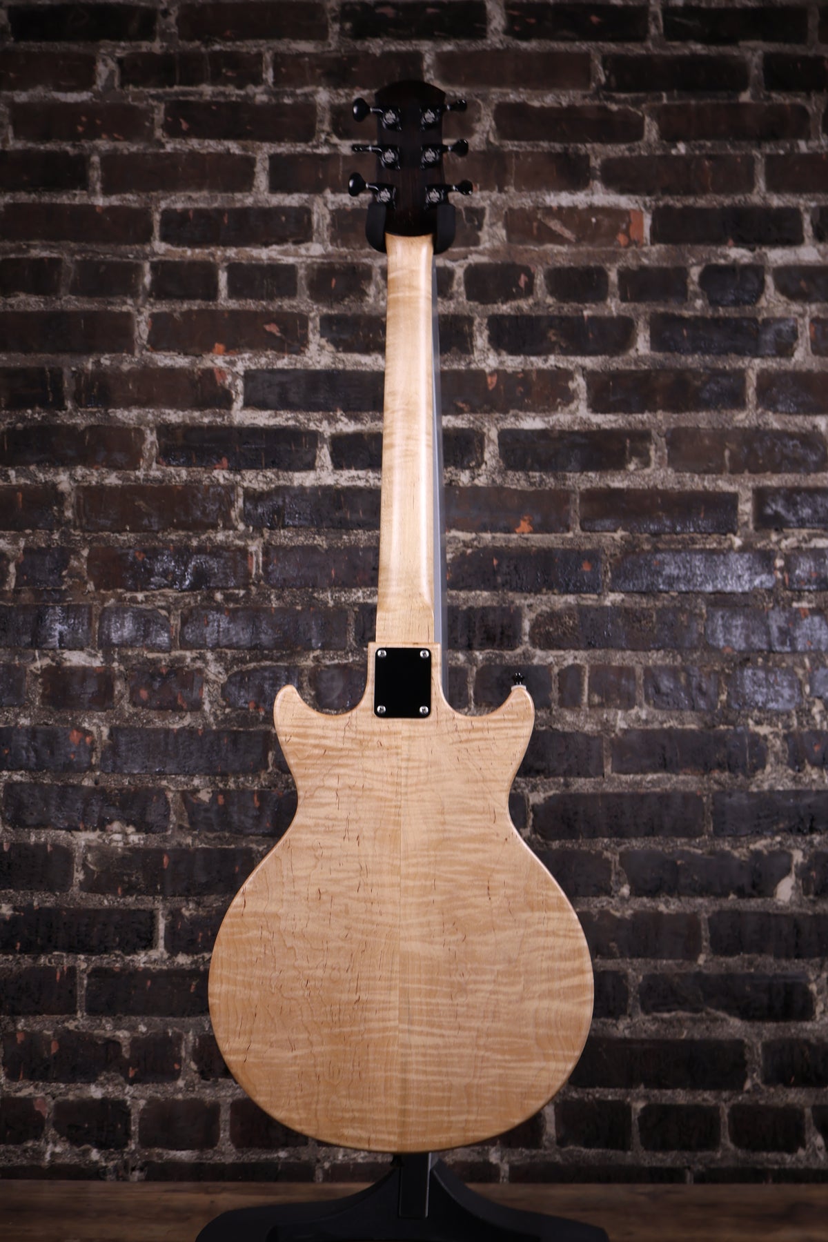 Gentner DGMMFM1 Custom Single PU Double Cut Flame Maple Electric Guitar (USED)