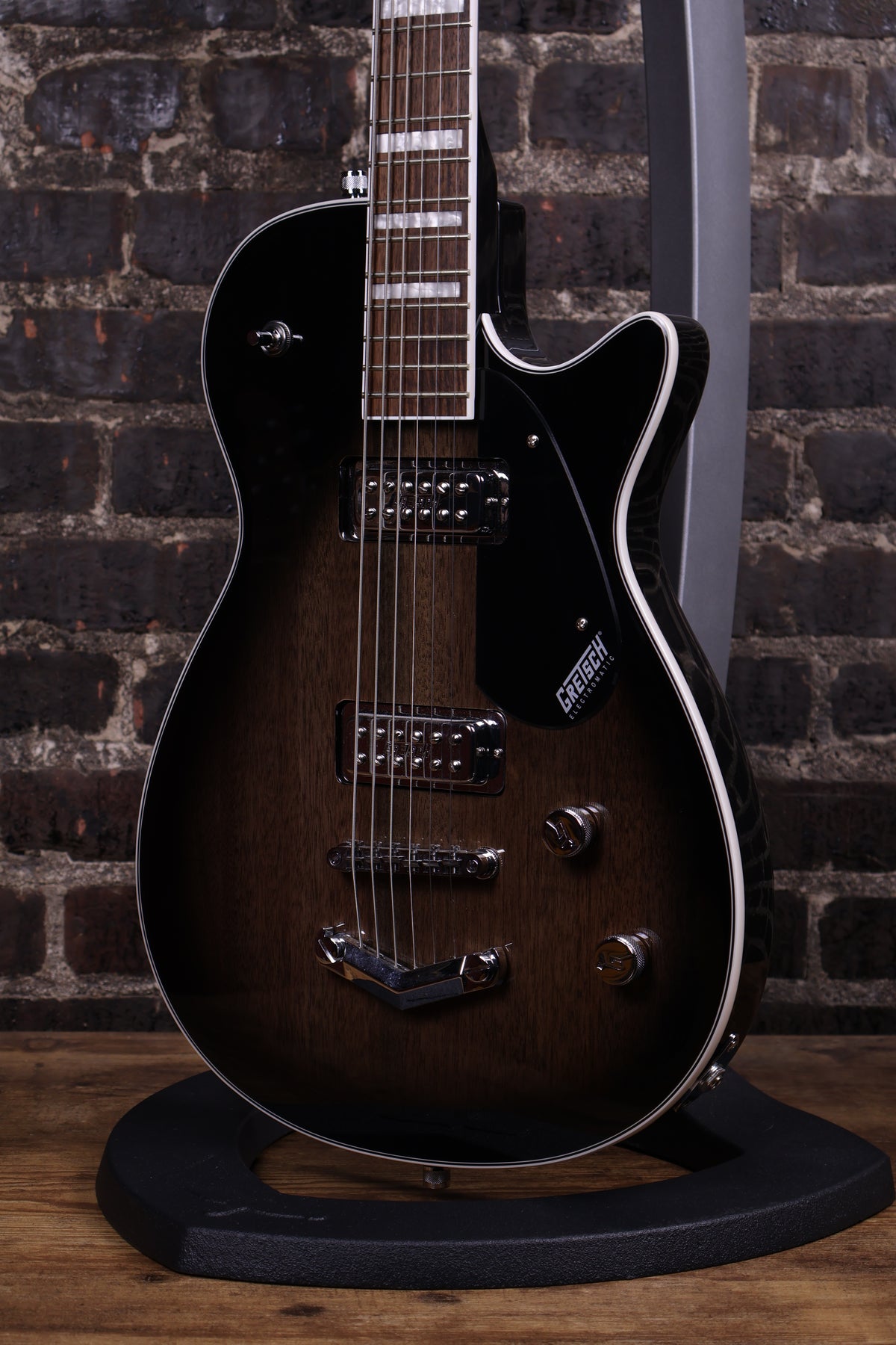 Gretsch G5260 Electromatic Jet Baritone Electric Guitar with V-Stoptail - Bristol Fog (USED)