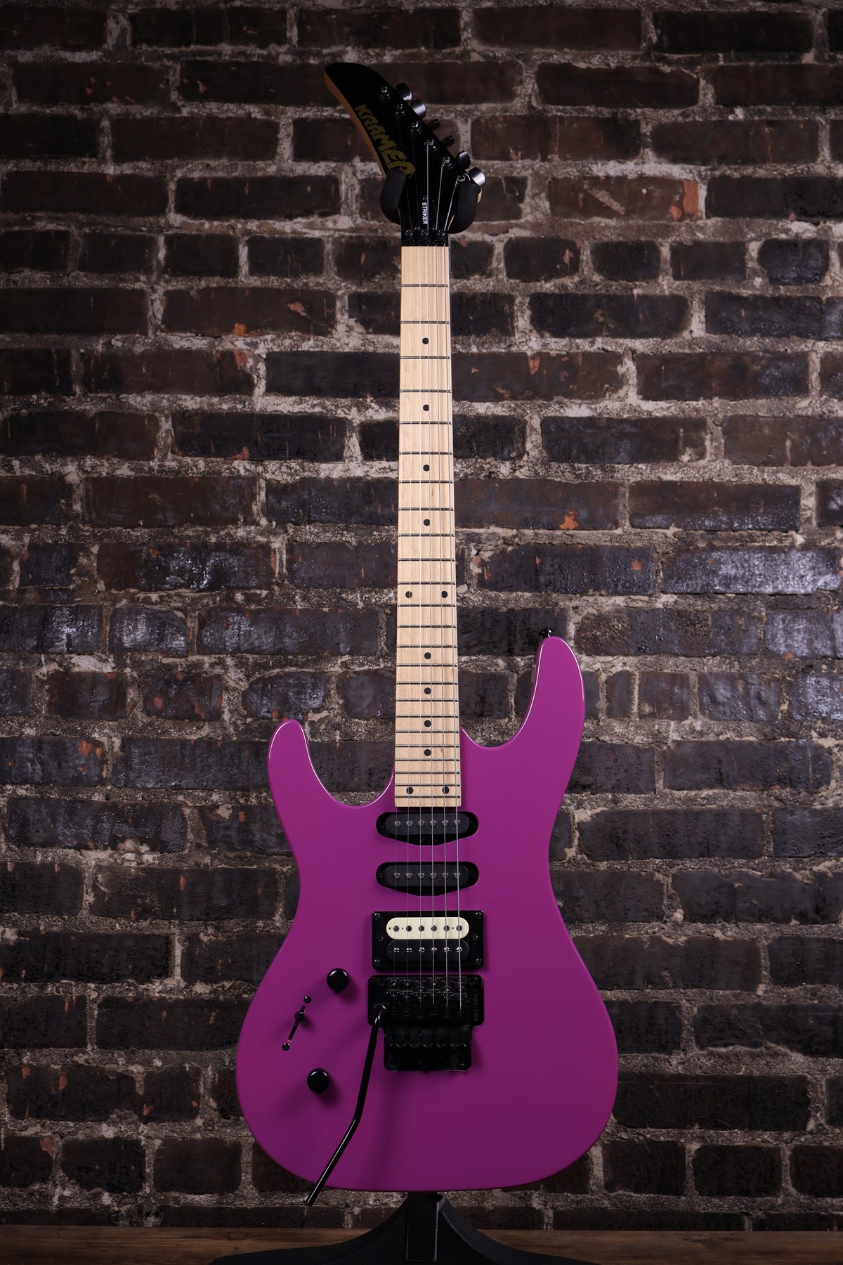 Kramer Striker HSS Electric Guitar, Maple Fingerboard Majestic Purple (USED)