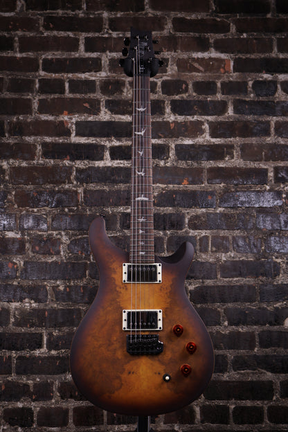 PRS SE Exotic DGT Laurel Burl Electric Guitar - McCarty Tobacco Burst w/Gig Bag