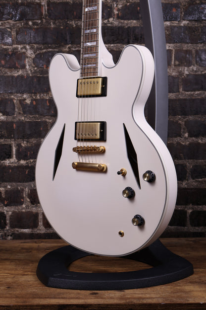 Epiphone Emily Wolfe Sheraton White Hollow Body Electric Guitar (USED)