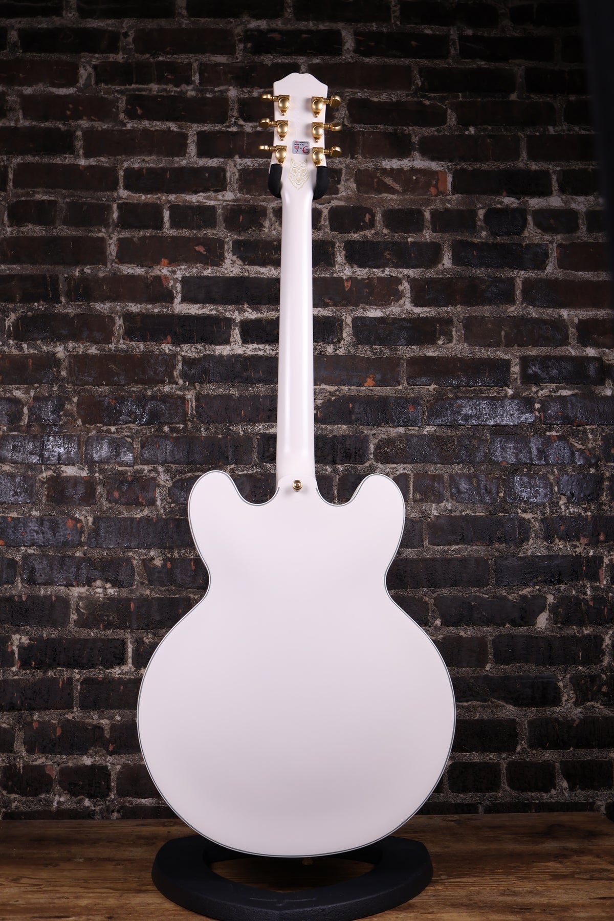 Epiphone Emily Wolfe Sheraton White Hollow Body Electric Guitar (USED)