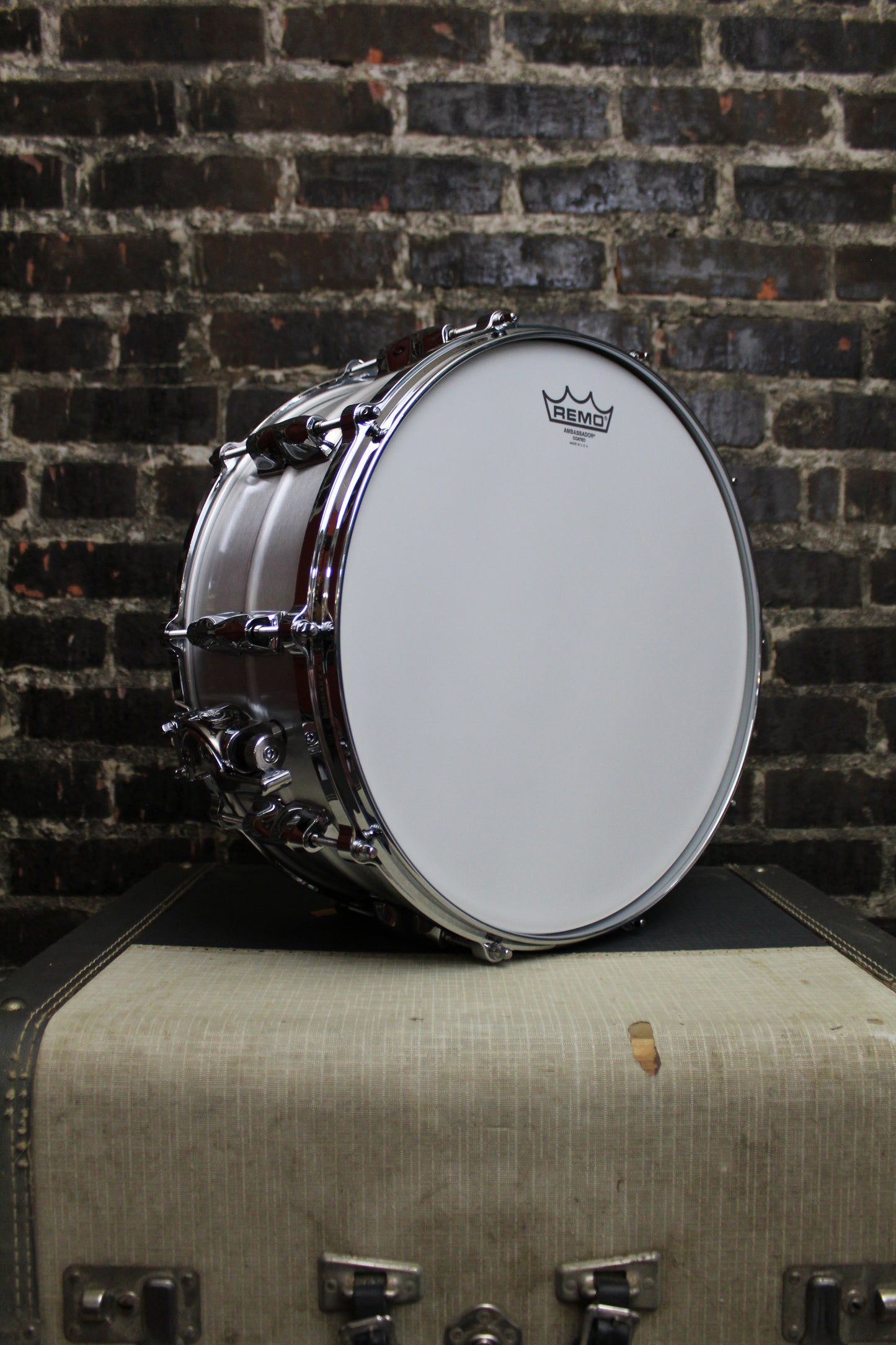 Yamaha Recording Custom Aluminum Snare Drum - 6.5 x 14-inch - Brushed