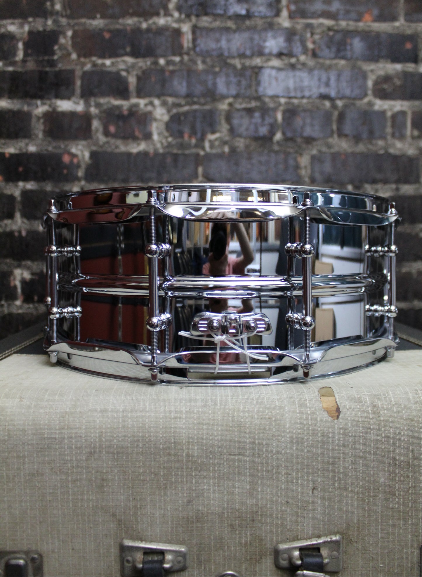Ludwig Supralite Snare Drum - 6.5 inches x 14 inches, Polished