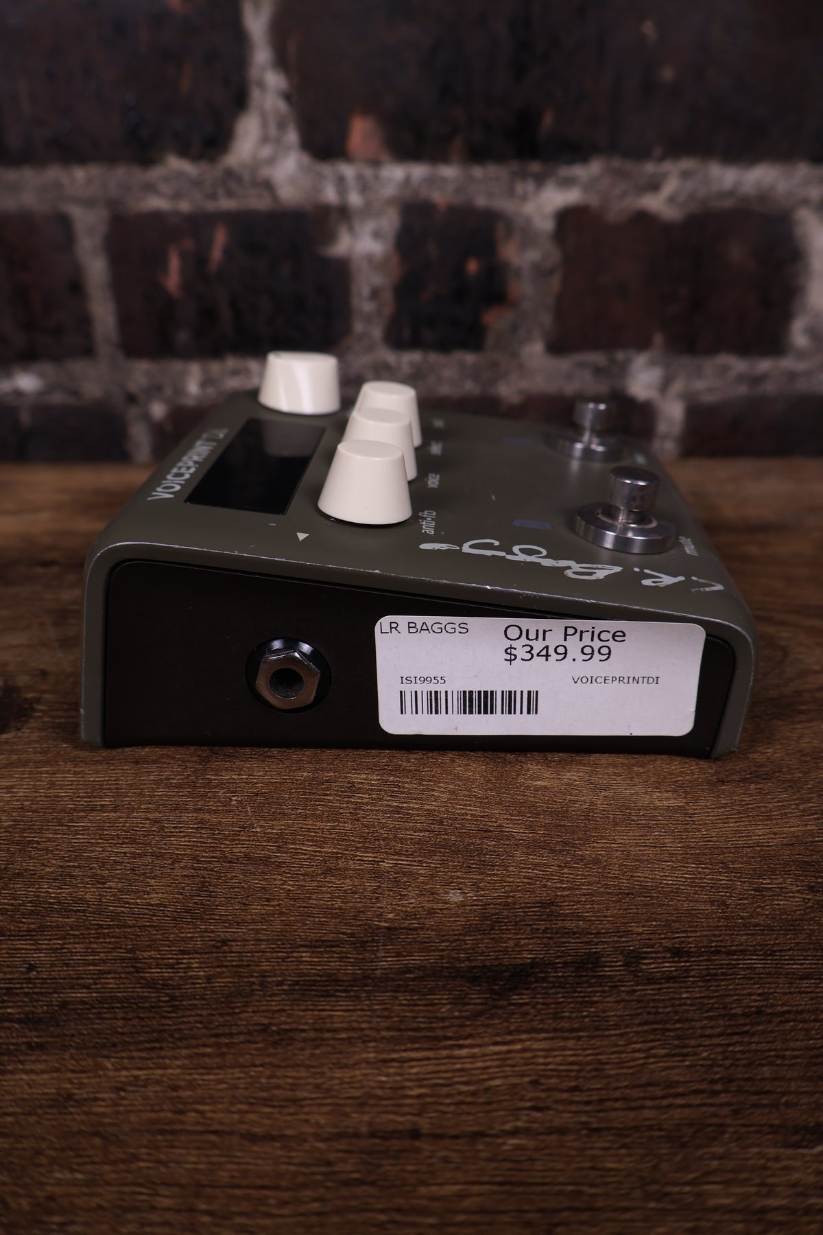 LR Baggs Voiceprint Acoustic DI With Voiceprint Technology EQ and Feedback Control Gray (USED)