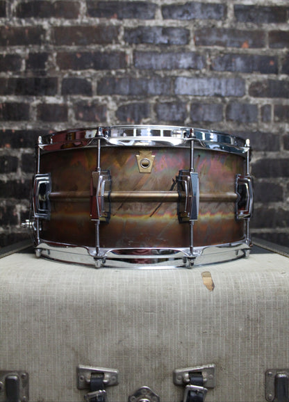 Ludwig LB552R 6.5x14" Raw Bronze Snare Drum