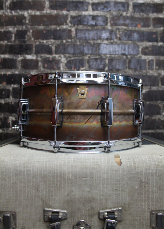 Ludwig LB552R 6.5x14" Raw Bronze Snare Drum